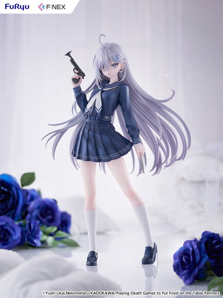 Playing Death Games to Put Food on the Table figurine PVC 1/7 Yuki School Uniform Ver. 24 cm