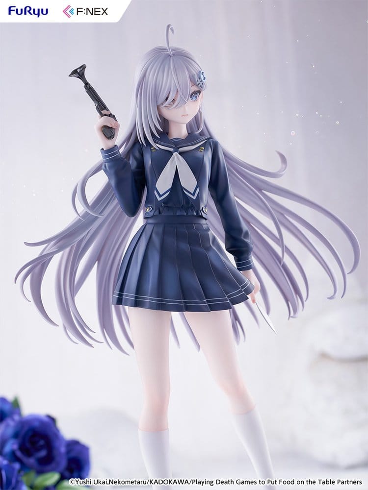 Playing Death Games to Put Food on the Table figurine PVC 1/7 Yuki School Uniform Ver. 24 cm