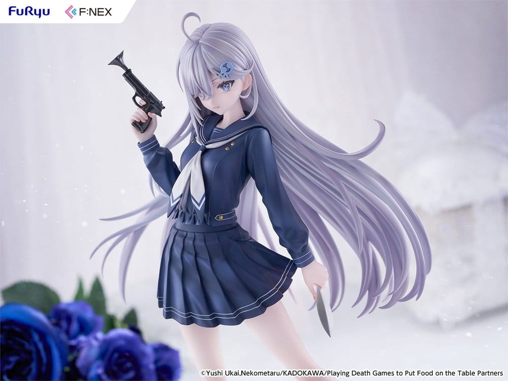 Playing Death Games to Put Food on the Table figurine PVC 1/7 Yuki School Uniform Ver. 24 cm