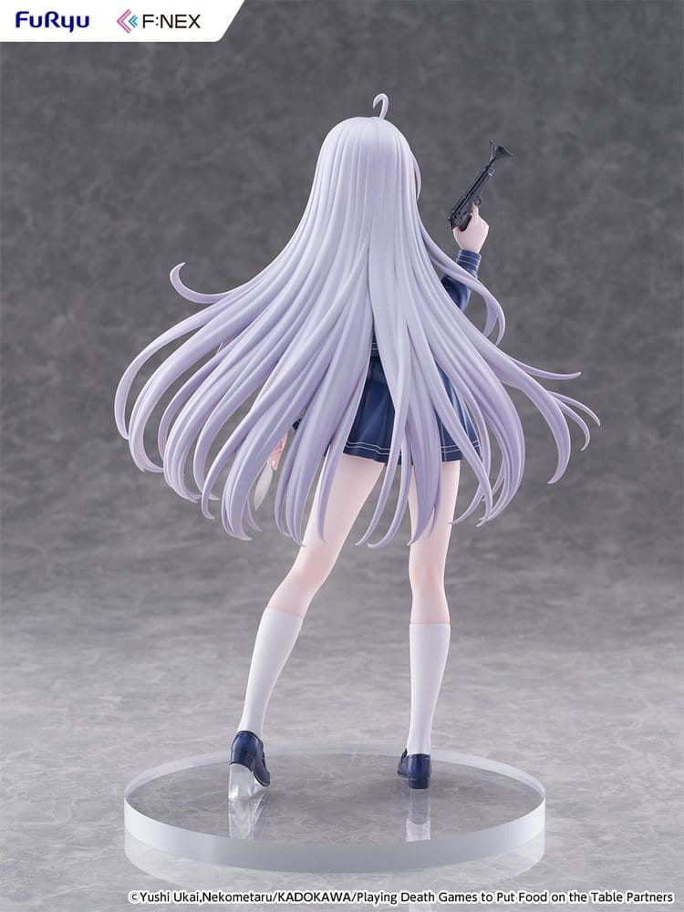 Playing Death Games to Put Food on the Table figurine PVC 1/7 Yuki School Uniform Ver. 24 cm