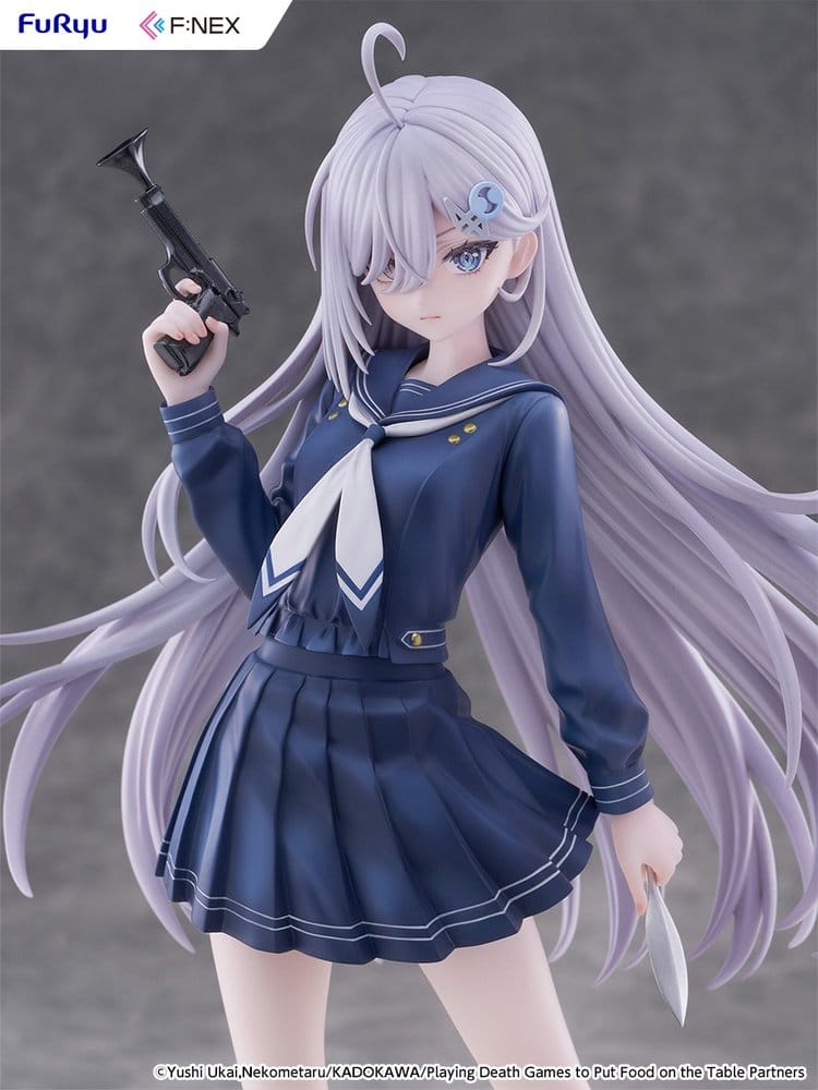 Playing Death Games to Put Food on the Table figurine PVC 1/7 Yuki School Uniform Ver. 24 cm