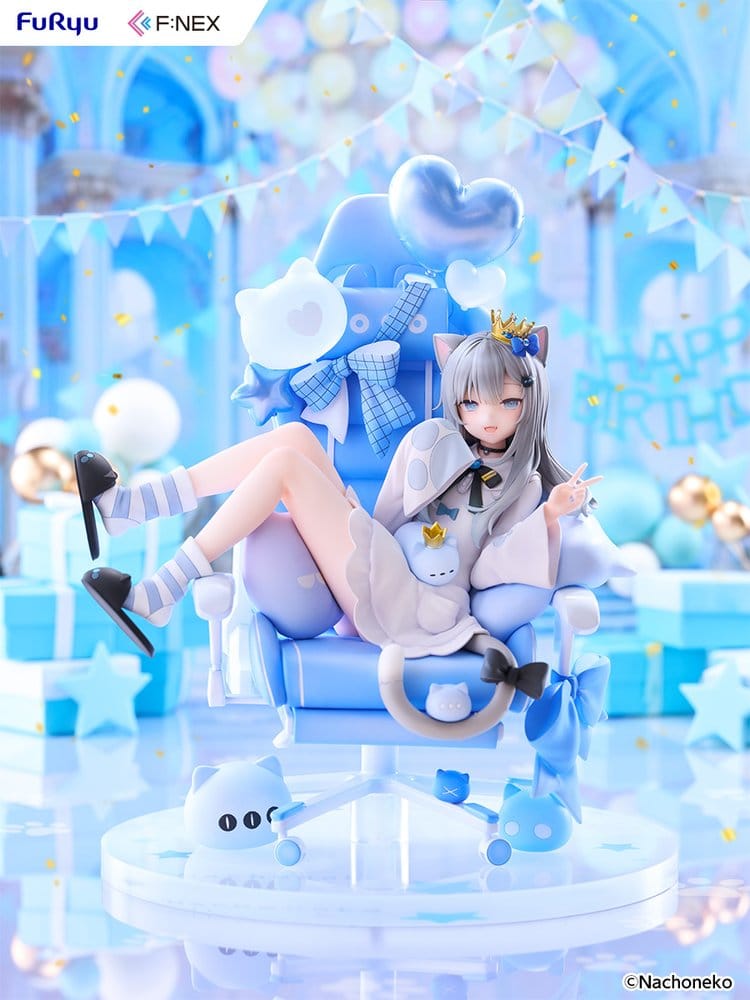 Virtual YouTuber figurine PVC 1/7 F:NEX Nachoneko Birthday Ver. 24 cm
