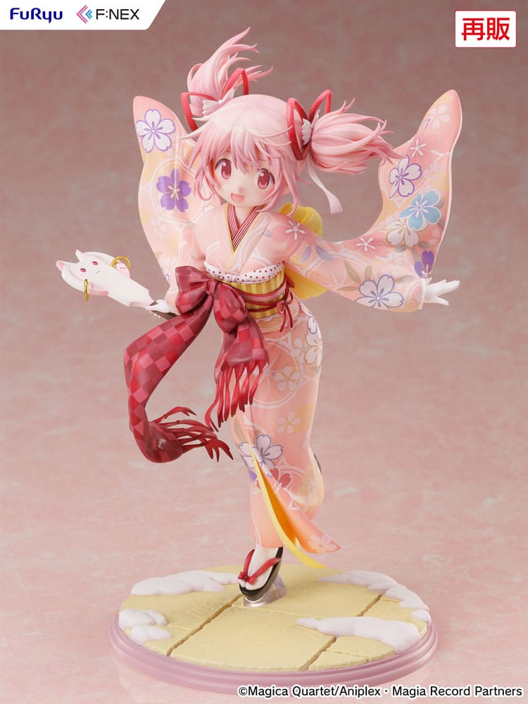 Puella Magi Madoka Magica Side Story Magia Record statuette PVC 1/7 Madoka Kaname Kimono Ver. 22 cm