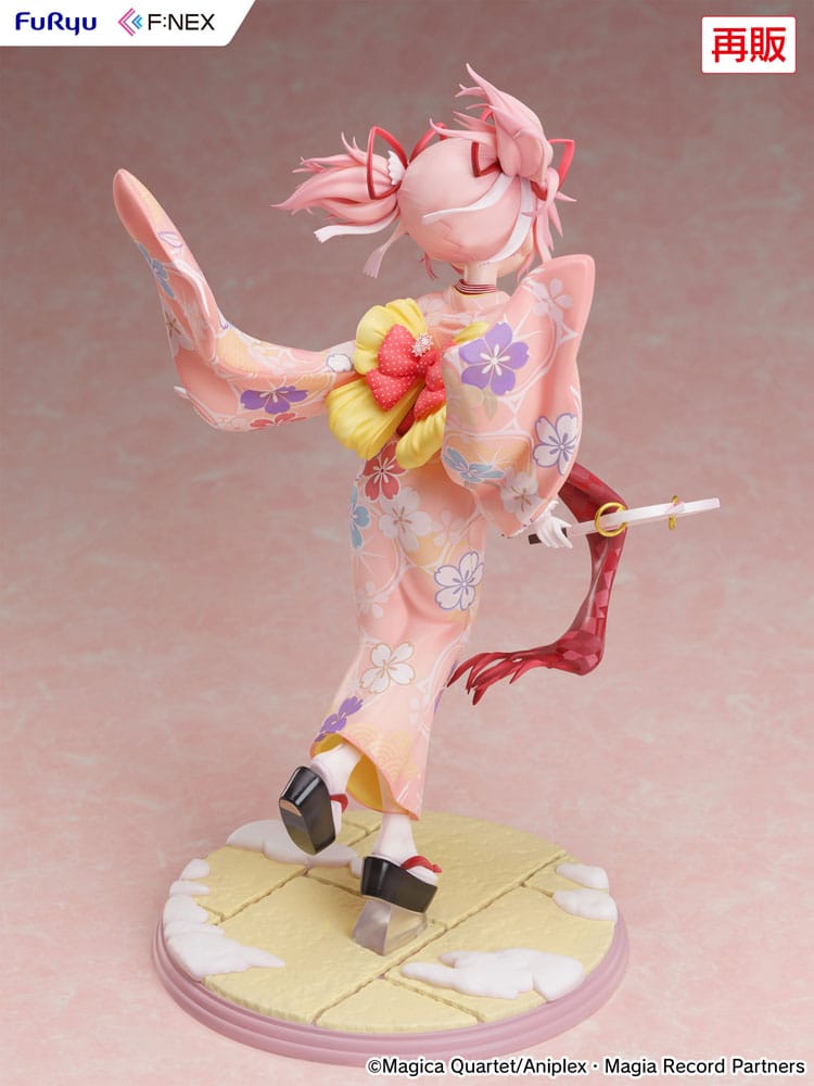 Puella Magi Madoka Magica Side Story Magia Record statuette PVC 1/7 Madoka Kaname Kimono Ver. 22 cm