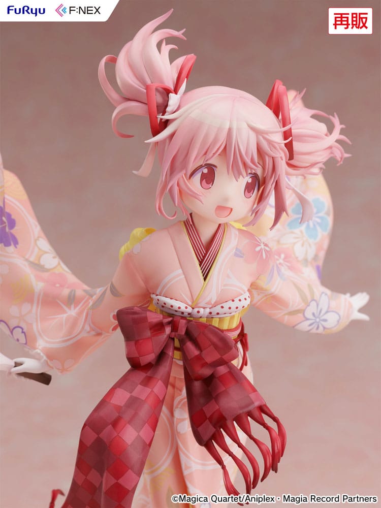 Puella Magi Madoka Magica Side Story Magia Record statuette PVC 1/7 Madoka Kaname Kimono Ver. 22 cm