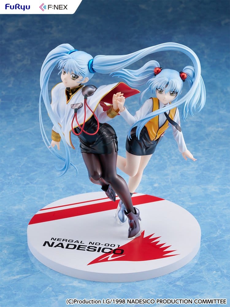 Nadesico the movie The prince of darkness figurine PVC 1/7 Ruri Hoshino double ruriruri Ver. 22 cm