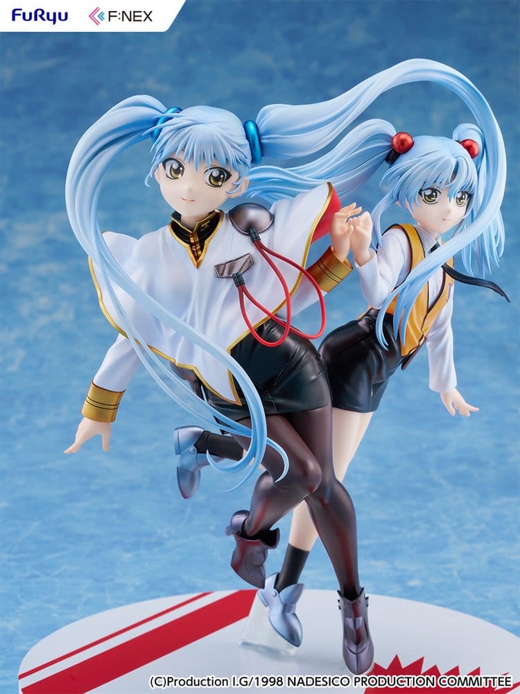 Nadesico the movie The prince of darkness figurine PVC 1/7 Ruri Hoshino double ruriruri Ver. 22 cm