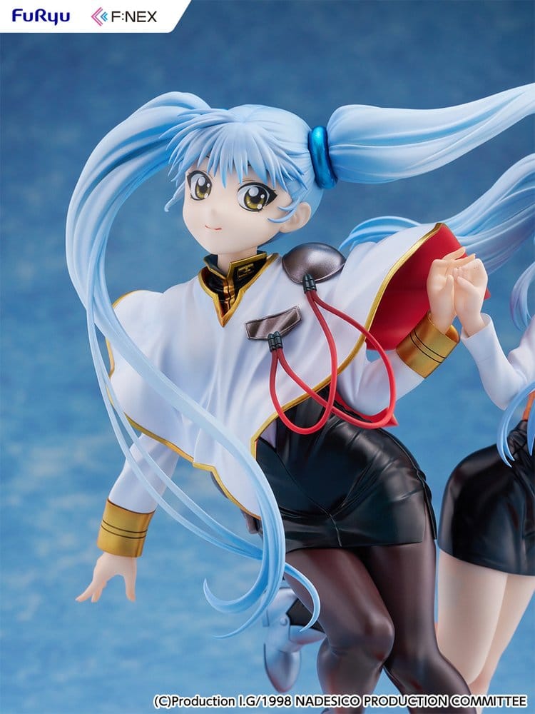 Nadesico the movie The prince of darkness figurine PVC 1/7 Ruri Hoshino double ruriruri Ver. 22 cm