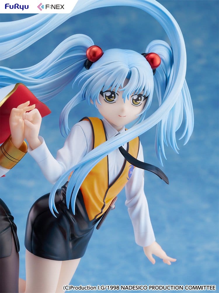 Nadesico the movie The prince of darkness figurine PVC 1/7 Ruri Hoshino double ruriruri Ver. 22 cm