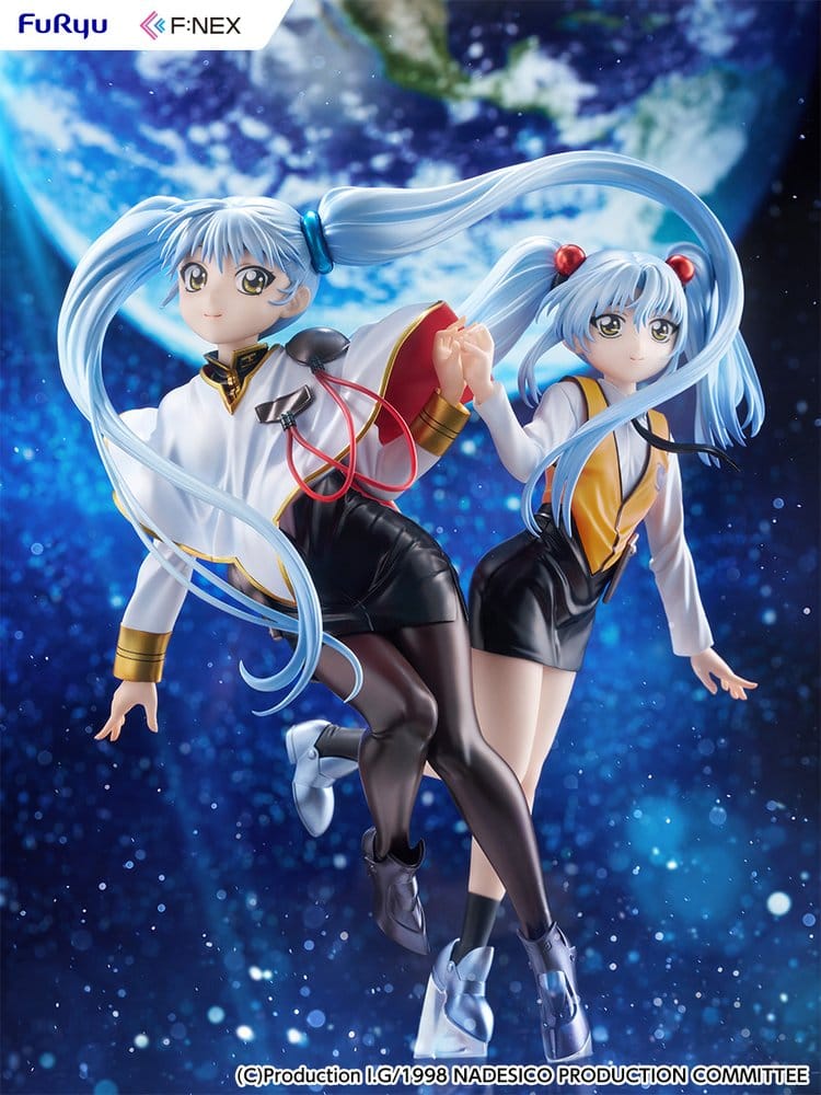 Nadesico the movie The prince of darkness figurine PVC 1/7 Ruri Hoshino double ruriruri Ver. 22 cm