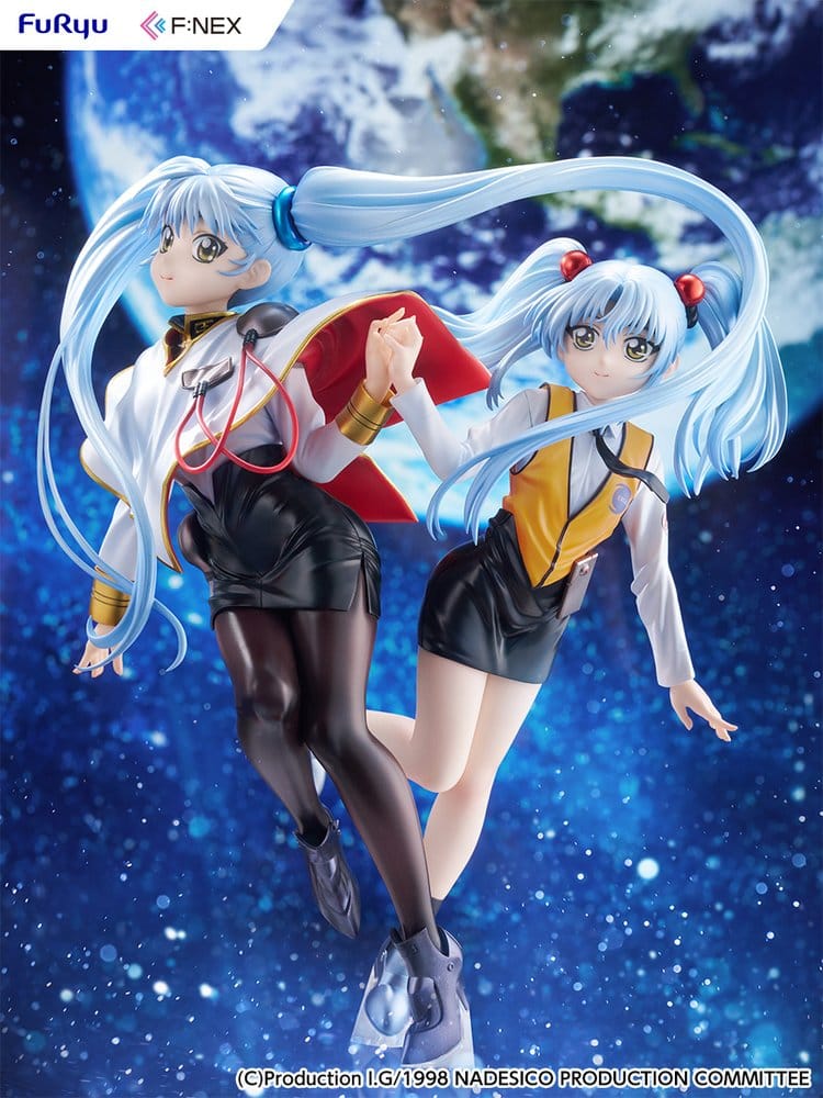 Nadesico the movie The prince of darkness figurine PVC 1/7 Ruri Hoshino double ruriruri Ver. 22 cm