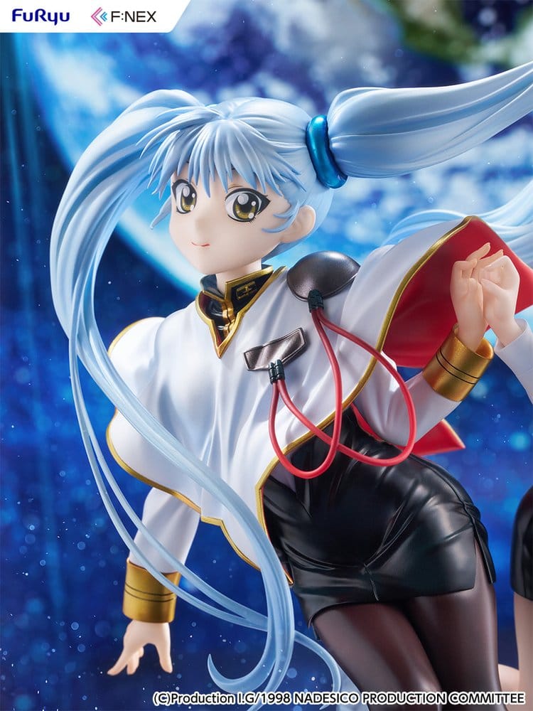 Nadesico the movie The prince of darkness figurine PVC 1/7 Ruri Hoshino double ruriruri Ver. 22 cm