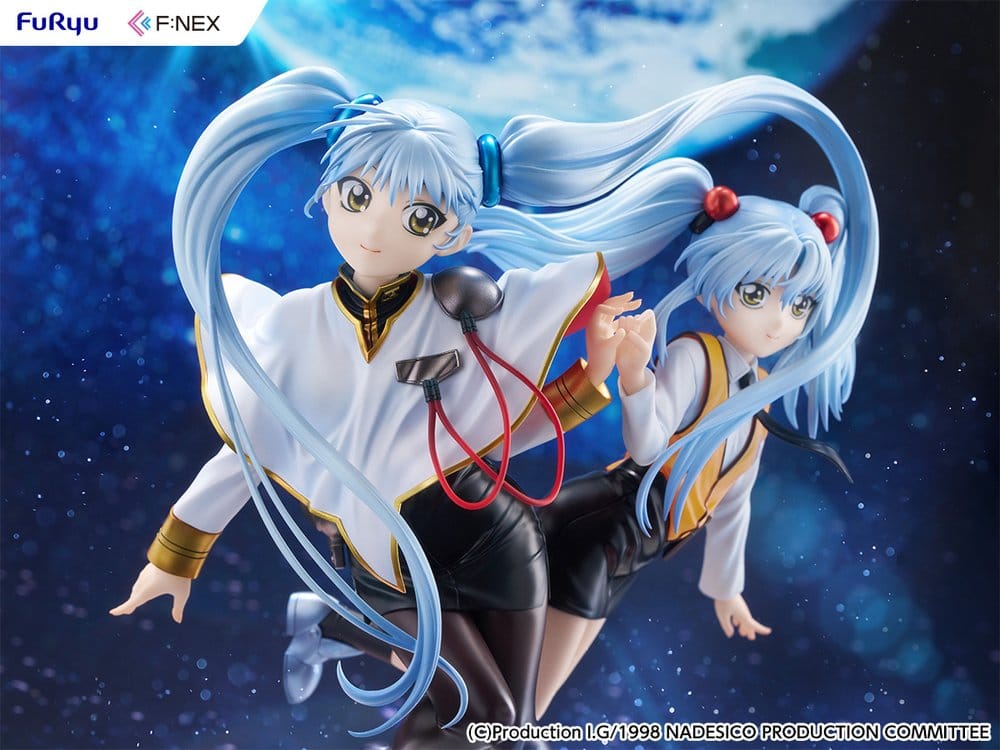 Nadesico the movie The prince of darkness figurine PVC 1/7 Ruri Hoshino double ruriruri Ver. 22 cm