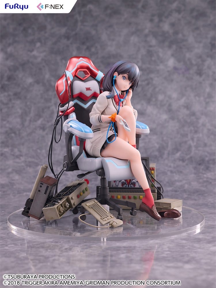 SSSS. Gridman Universe statuette PVC F:NEX Rikka Takarada Gaming Chair Ver. 19 cm