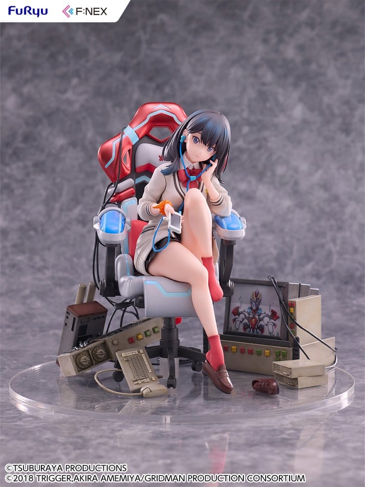 SSSS. Gridman Universe statuette PVC F:NEX Rikka Takarada Gaming Chair Ver. 19 cm