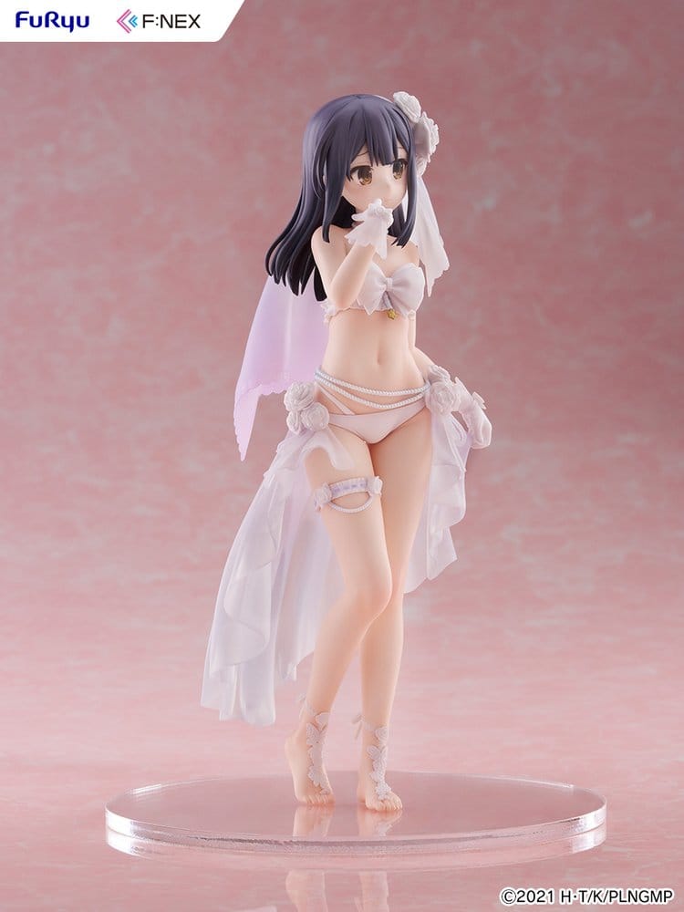 Fate/kaleid liner Prisma Illya: Licht - The Nameless Girl F:NEX figurine PVC 1/7 Miyu Edelfelt Wedding Swimsuit Ver. 21 cm