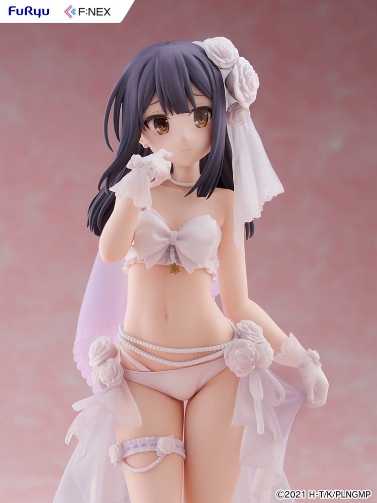 Fate/kaleid liner Prisma Illya: Licht - The Nameless Girl F:NEX figurine PVC 1/7 Miyu Edelfelt Wedding Swimsuit Ver. 21 cm