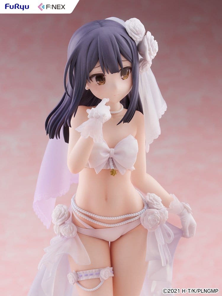 Fate/kaleid liner Prisma Illya: Licht - The Nameless Girl F:NEX figurine PVC 1/7 Miyu Edelfelt Wedding Swimsuit Ver. 21 cm