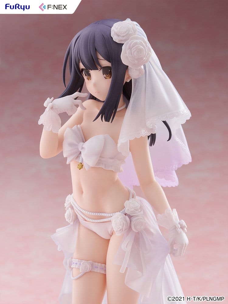 Fate/kaleid liner Prisma Illya: Licht - The Nameless Girl F:NEX figurine PVC 1/7 Miyu Edelfelt Wedding Swimsuit Ver. 21 cm