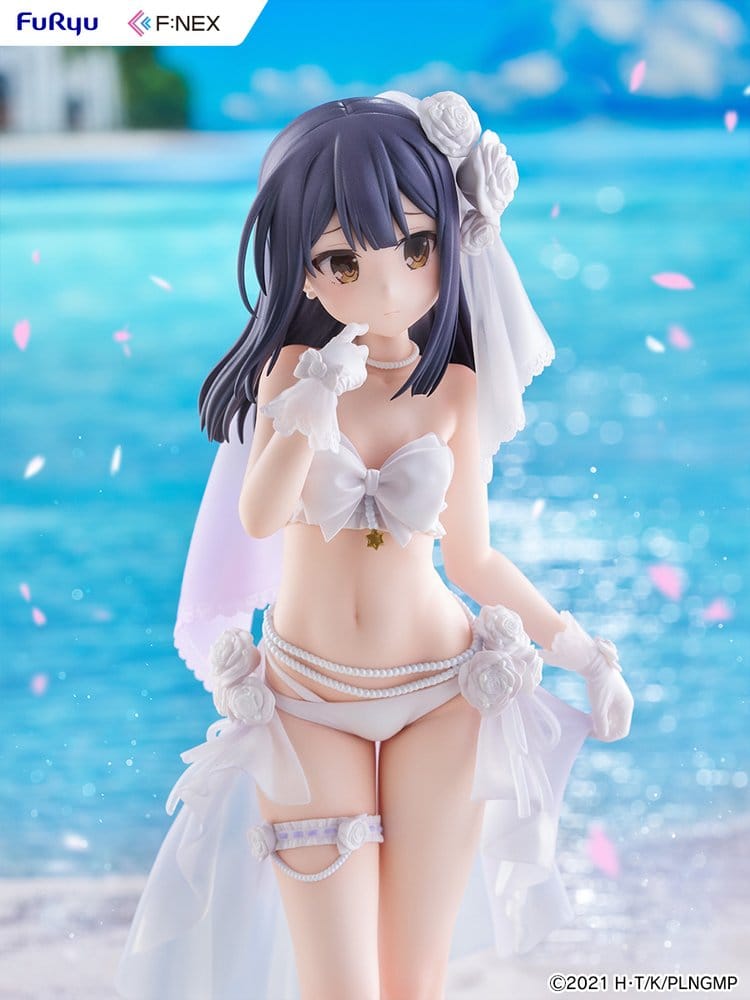 Fate/kaleid liner Prisma Illya: Licht - The Nameless Girl F:NEX figurine PVC 1/7 Miyu Edelfelt Wedding Swimsuit Ver. 21 cm