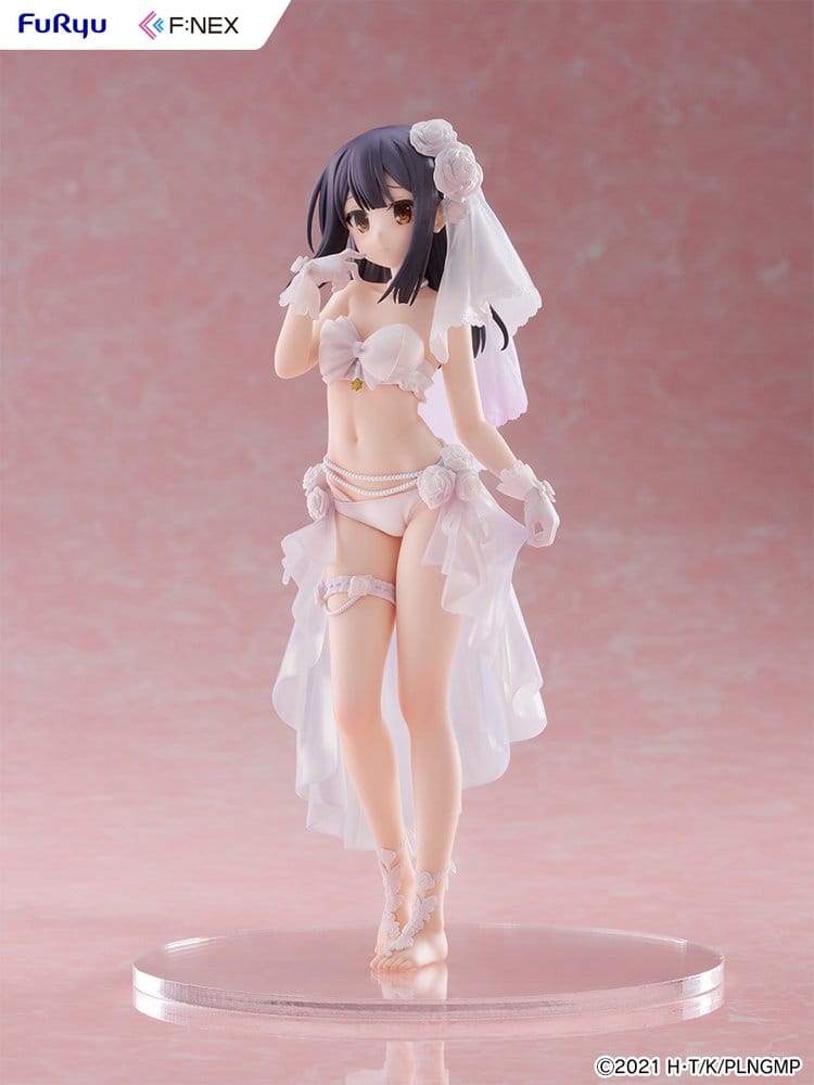 Fate/kaleid liner Prisma Illya: Licht - The Nameless Girl F:NEX figurine PVC 1/7 Miyu Edelfelt Wedding Swimsuit Ver. 21 cm