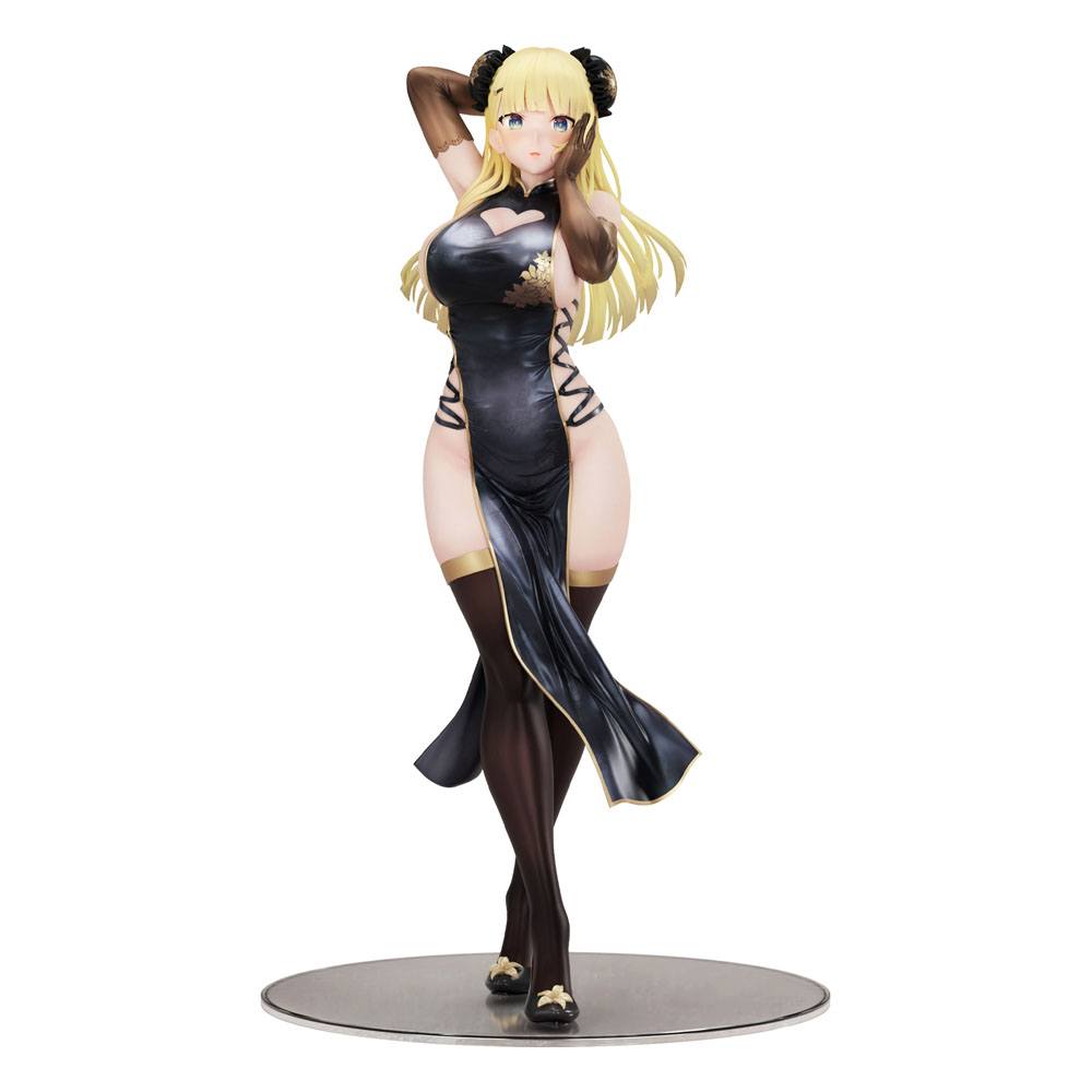 Original Character statuette 1/7 China Girl Black Ver. Illustrated by Oekakizuki 20 cm