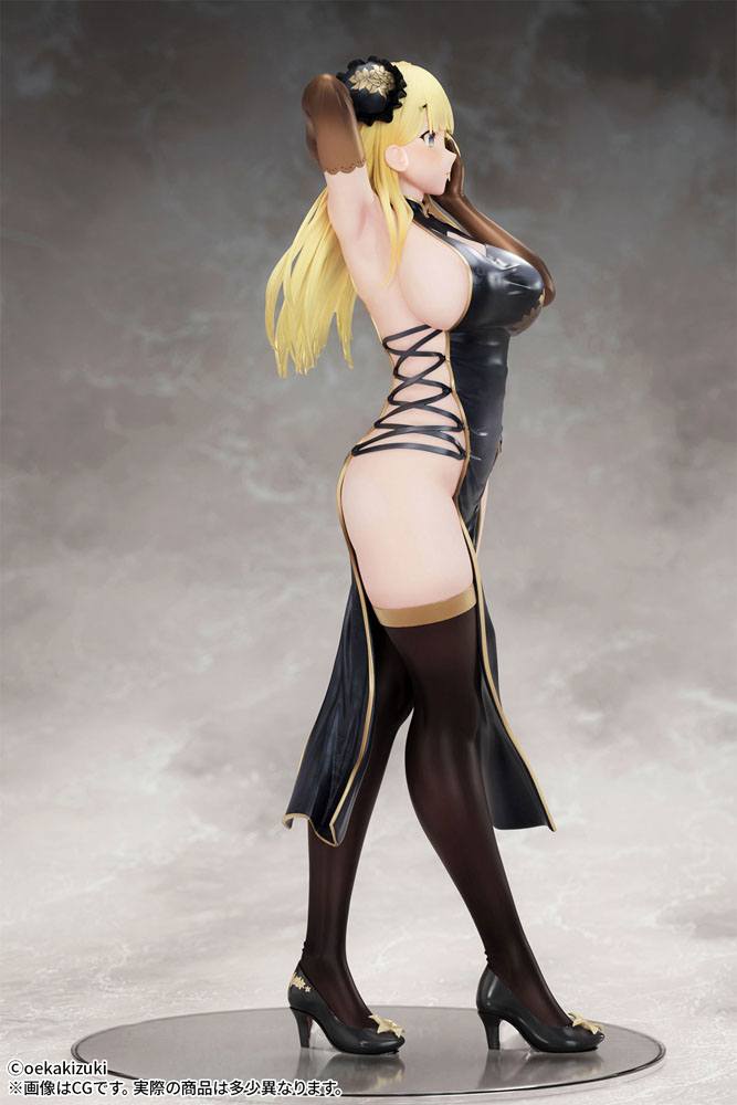 Original Character statuette 1/7 China Girl Black Ver. Illustrated by Oekakizuki 20 cm