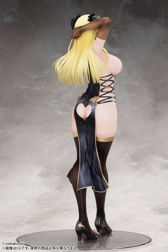Original Character statuette 1/7 China Girl Black Ver. Illustrated by Oekakizuki 20 cm