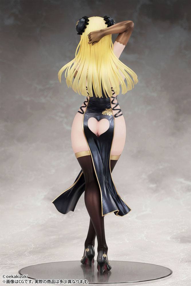 Original Character statuette 1/7 China Girl Black Ver. Illustrated by Oekakizuki 20 cm