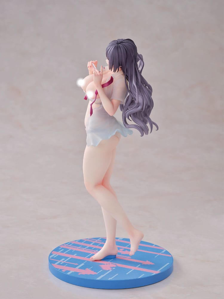 Original Character statuette PVC 1/6 Ane Taiken Jogakuryou Sakuraya Mahiru Vol. 097 Cover Art 27 cm