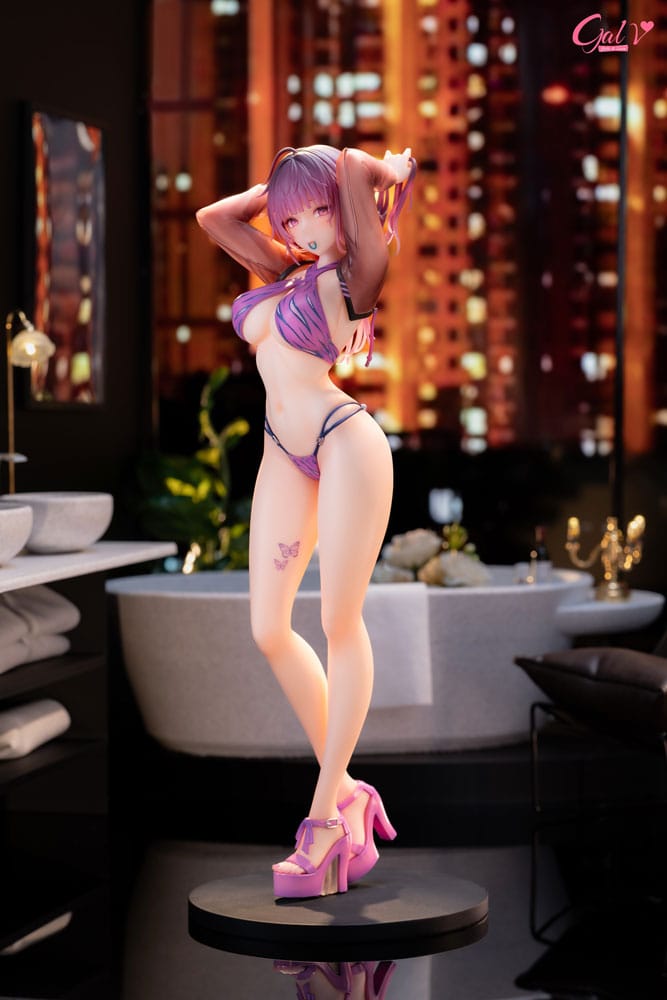 Original Character statuette PVC 1/6 Preparing for a Date Shiso Illustration by myabit Regular Edition 30 cm