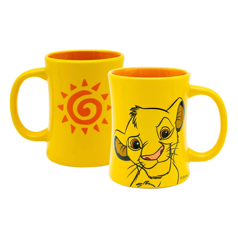 Disney Le Roi lion Mug 3D en relief Simba 360 ml