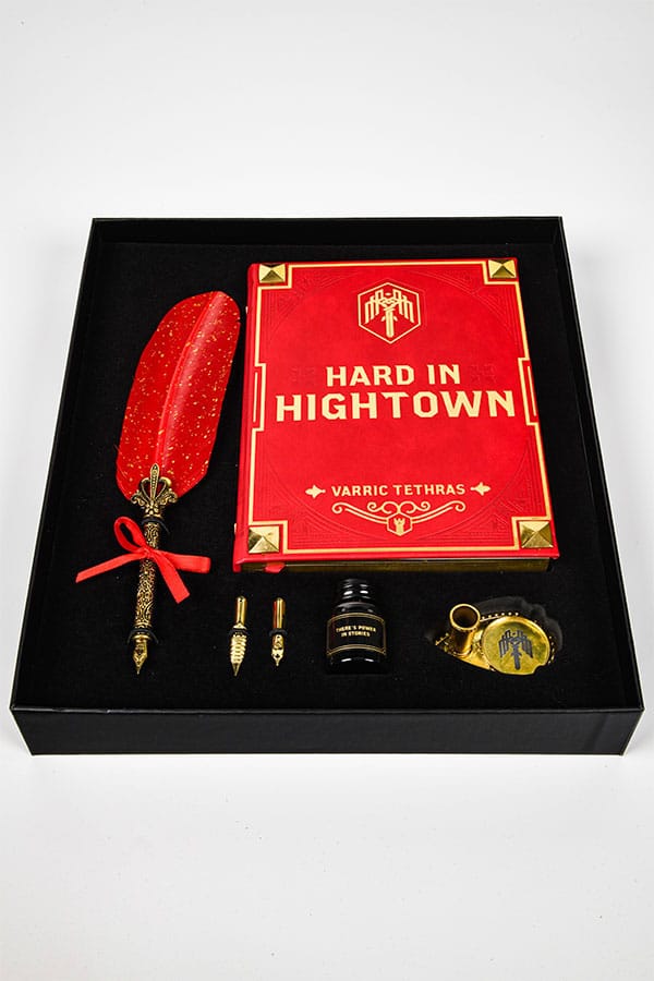 Dragon Age coffret cadeau Varric´s Writing Essential