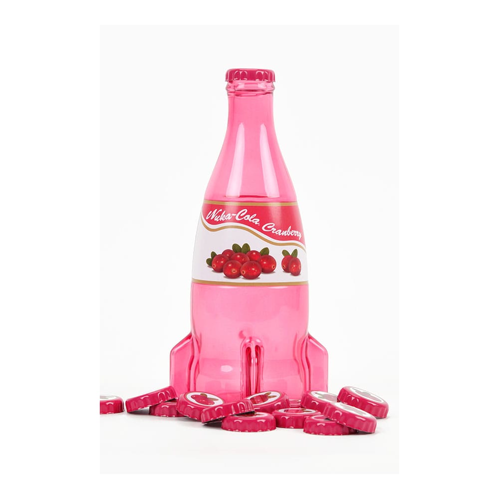 Fallout réplique Bottle Series Glass Bottle & Cap Nuka Cola Cranberry