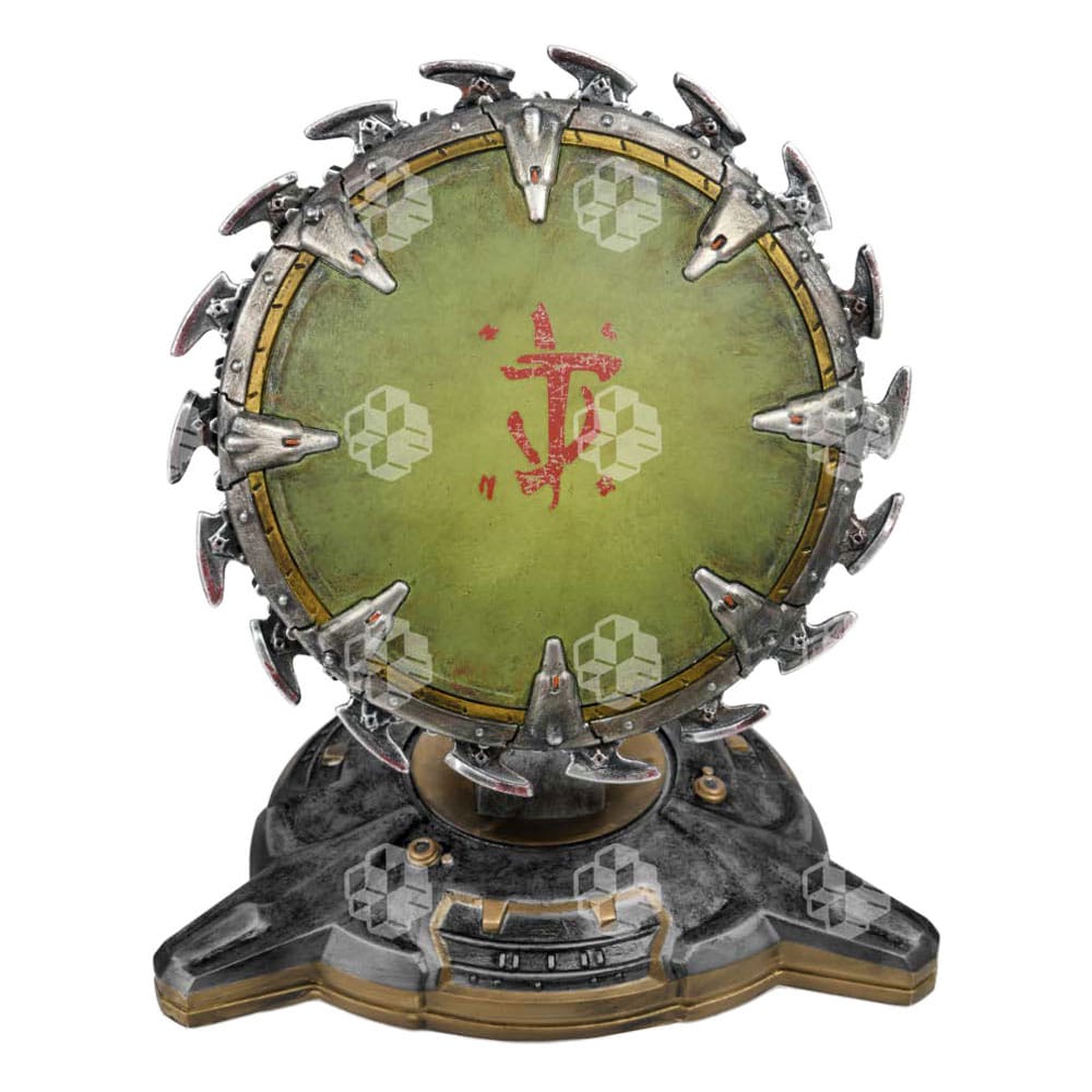 Doom The Dark Ages réplique Shield Saw Mini 18 cm