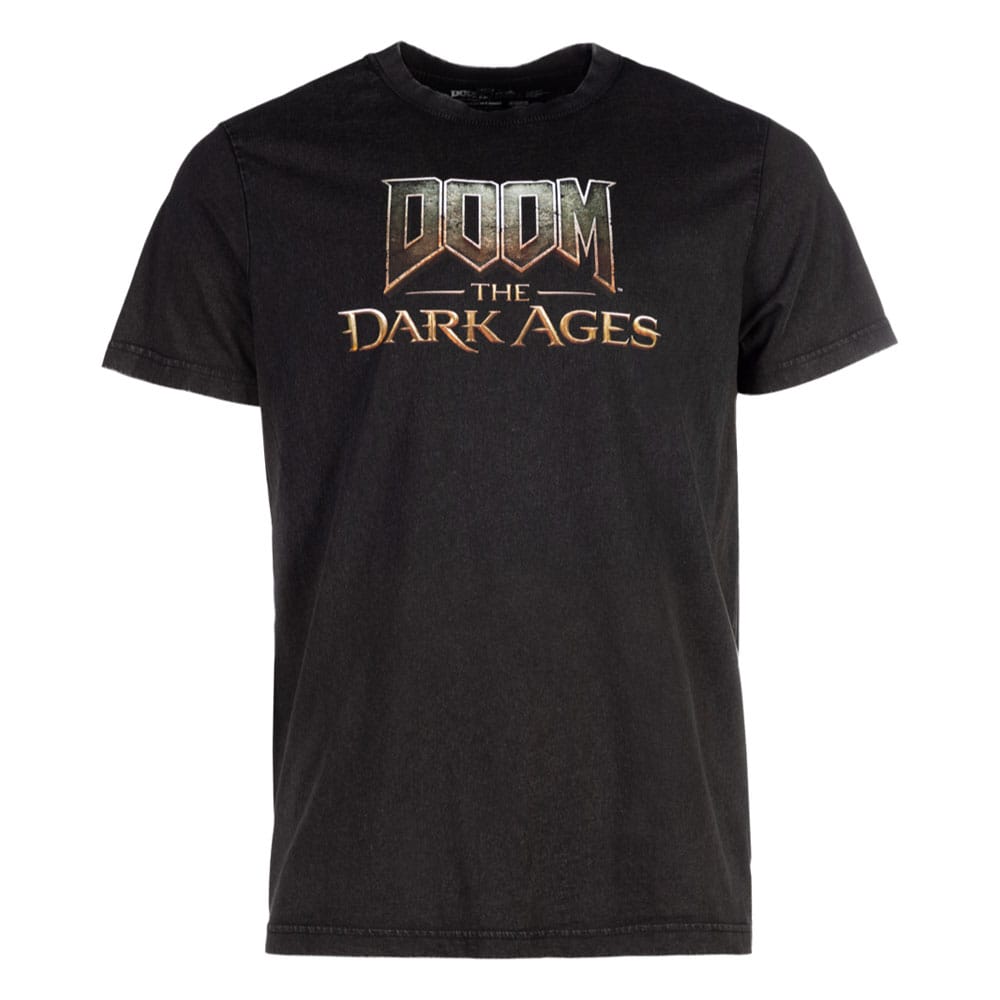 Doom The Dark Ages T-Shirt Logo Washed Out (L)