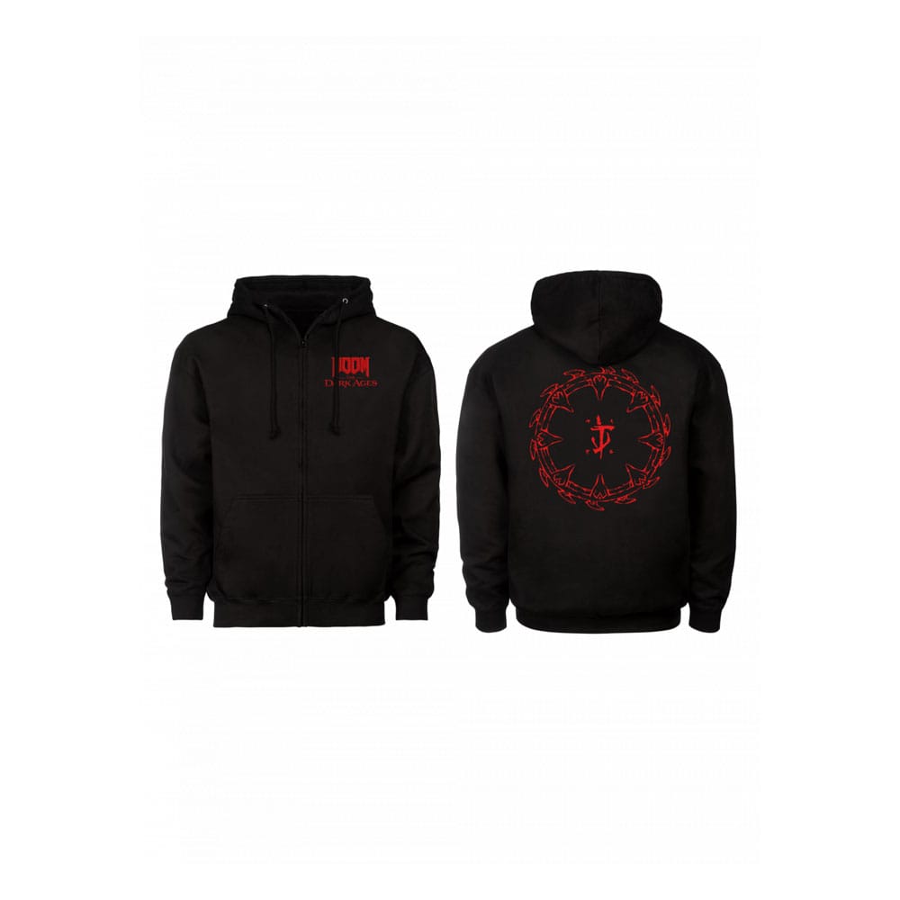 Doom The Dark Ages sweater à capuche Analog Shield (XL)