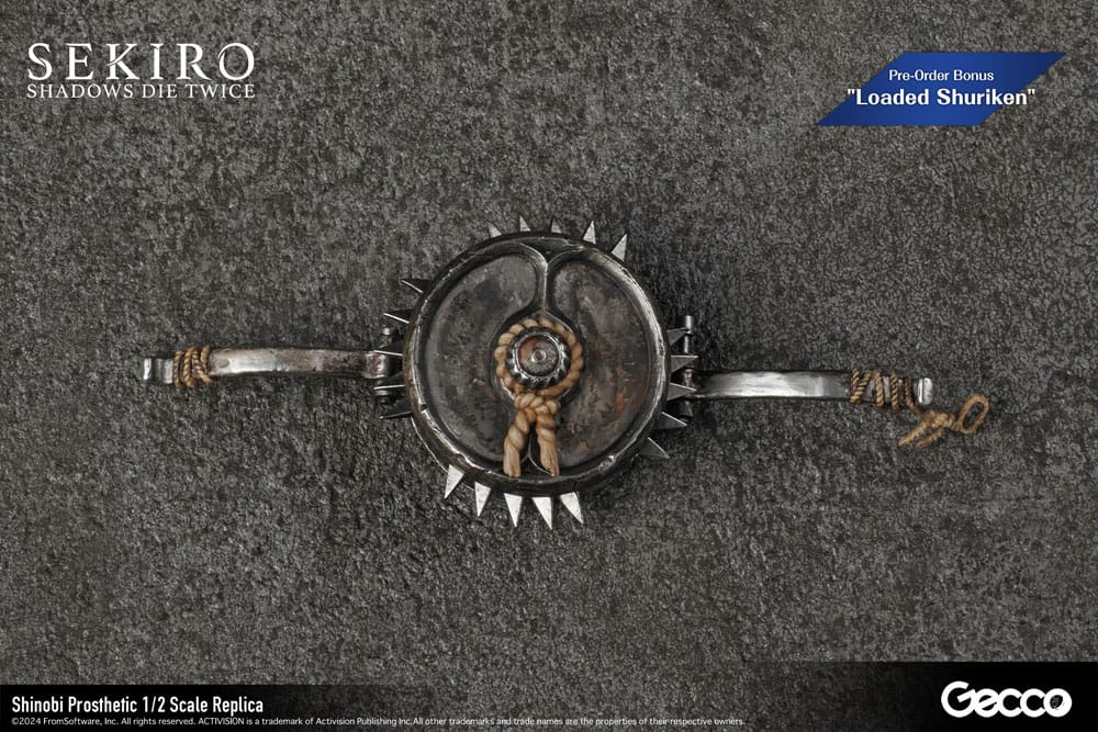 Sekiro: Shadows Die Twice réplique 1/2 Shinobi Prosthetic 32 cm