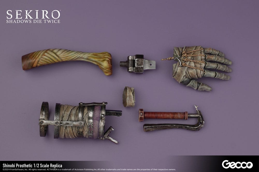 Sekiro: Shadows Die Twice réplique 1/2 Shinobi Prosthetic 32 cm