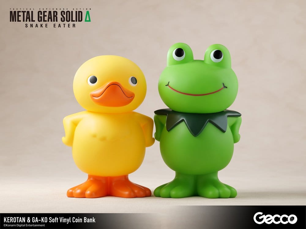 Metal Gear Solid ?: Snake Eater tirelire Vinyle Souple GA-KO 19 cm