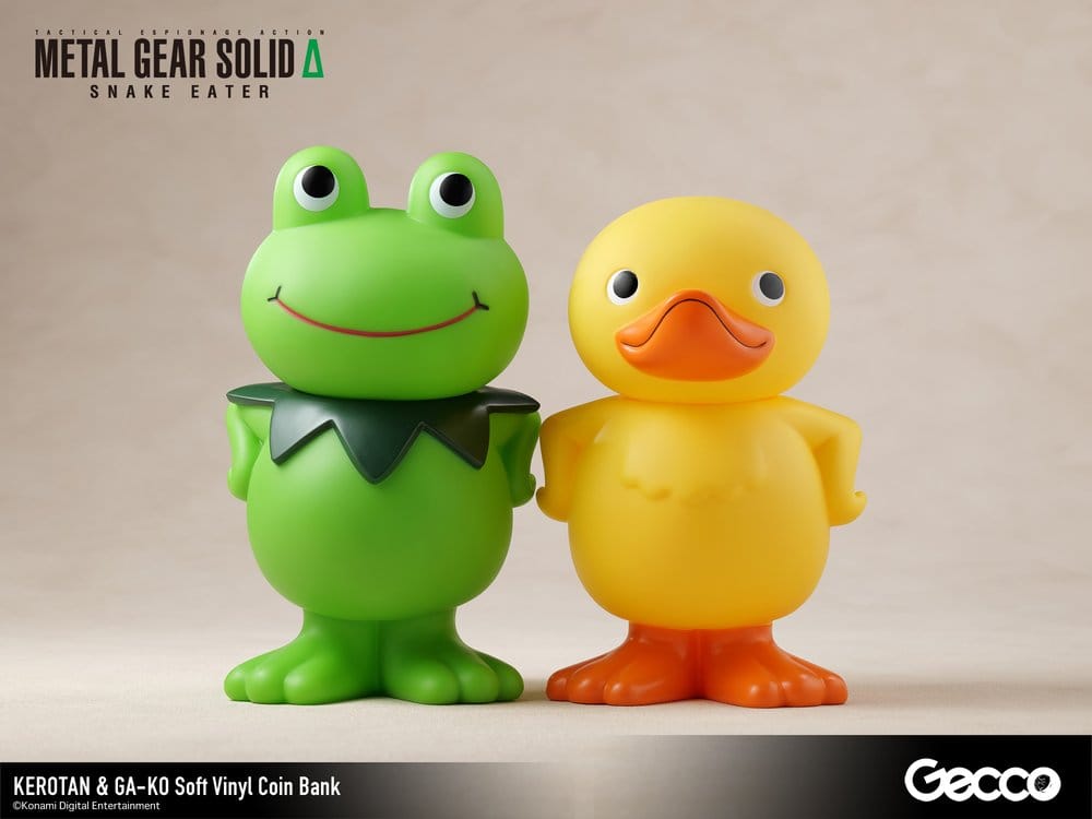 Metal Gear Solid ?: Snake Eater tirelire Vinyle Souple Kerotan 21 cm