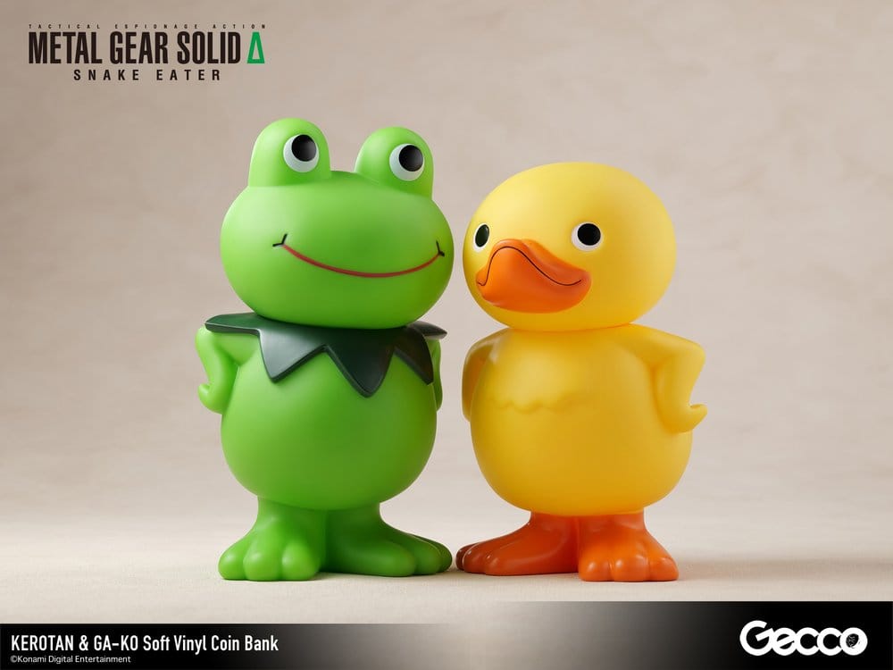 Metal Gear Solid ?: Snake Eater tirelire Vinyle Souple Kerotan 21 cm