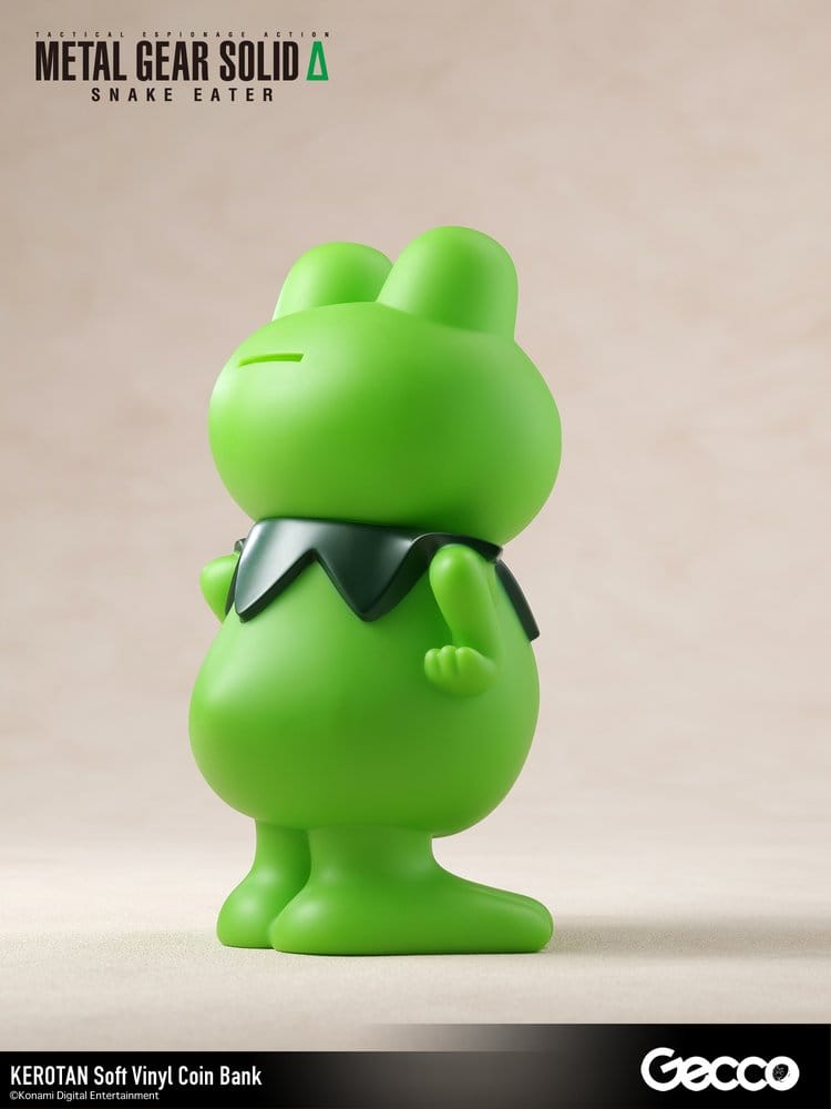 Metal Gear Solid ?: Snake Eater tirelire Vinyle Souple Kerotan 21 cm