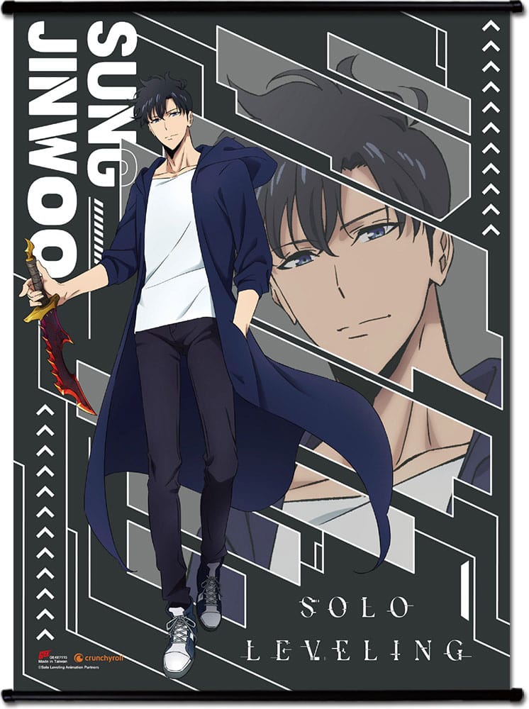 Solo Leveling wallscroll Sung Jinwoo S-Rank #2 44 x 33 cm