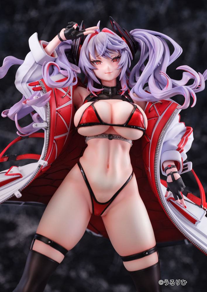Erotic Gears statuette PVC 1/6 Girl Rouge Illustration by Ulrich 30 cm
