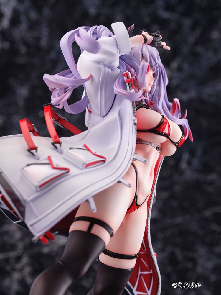 Erotic Gears statuette PVC 1/6 Girl Rouge Illustration by Ulrich 30 cm
