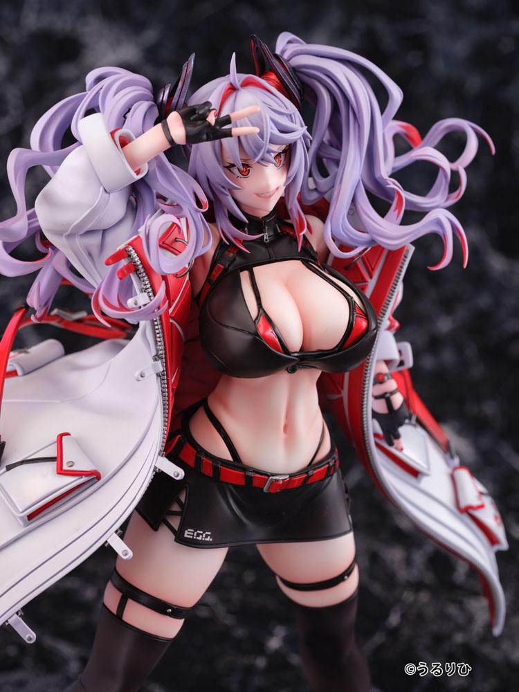 Erotic Gears statuette PVC 1/6 Girl Rouge Illustration by Ulrich 30 cm