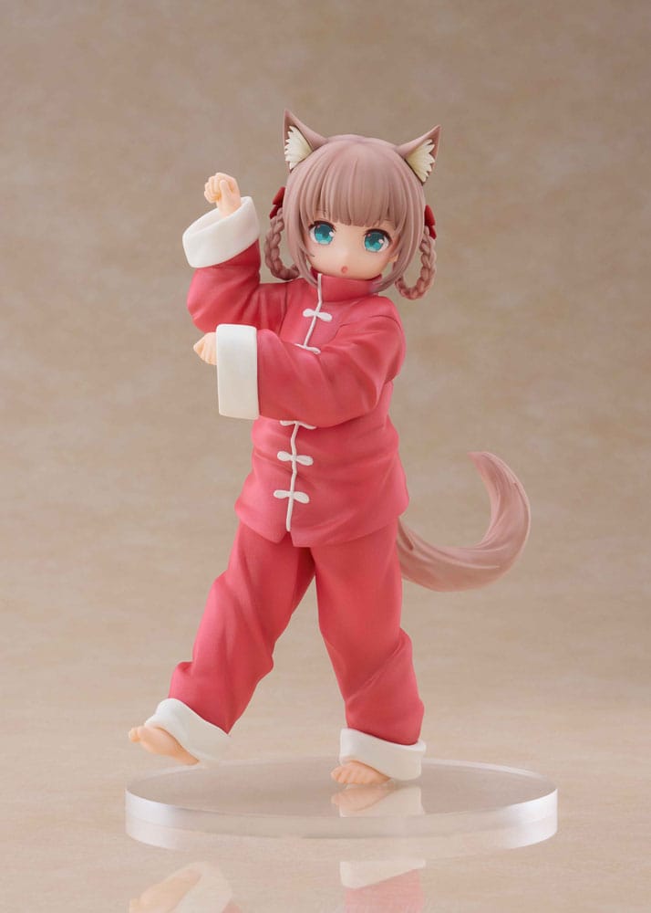 My Cat Is a Kawaii Girl statuette Palette Dress-Up Collection Kinako Nyang fu Ver. 15 cm