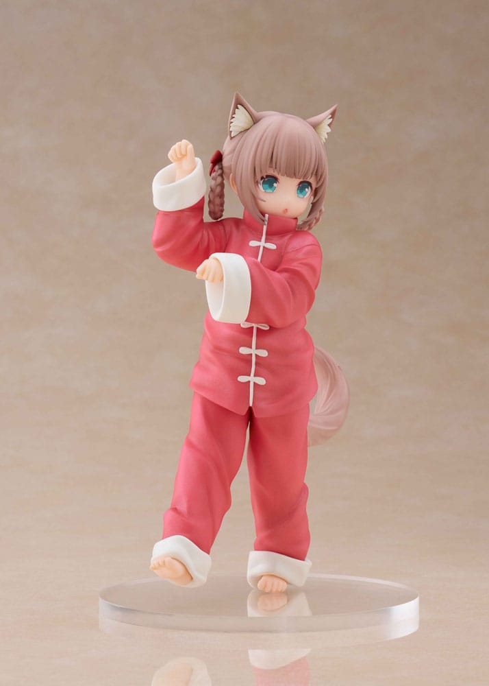 My Cat Is a Kawaii Girl statuette Palette Dress-Up Collection Kinako Nyang fu Ver. 15 cm