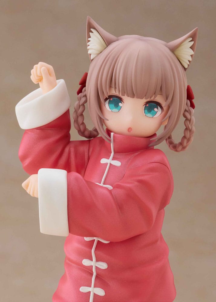 My Cat Is a Kawaii Girl statuette Palette Dress-Up Collection Kinako Nyang fu Ver. 15 cm